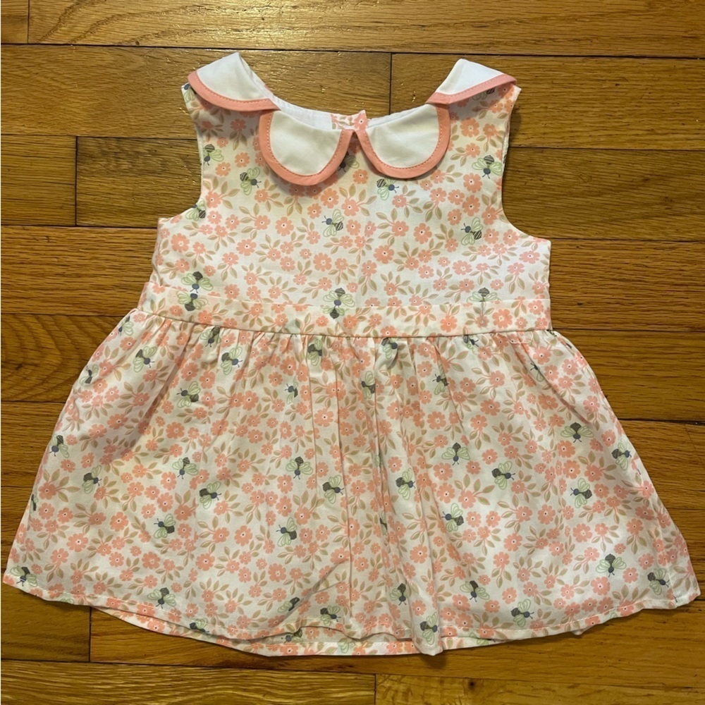 Cynthia Rowley | Girls Floral Bumble Bee Dress | 24 mo - Picture 3 of 8